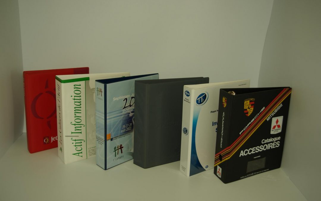 Classeurs personnalisables : pour une meilleure gestion de l’organisation