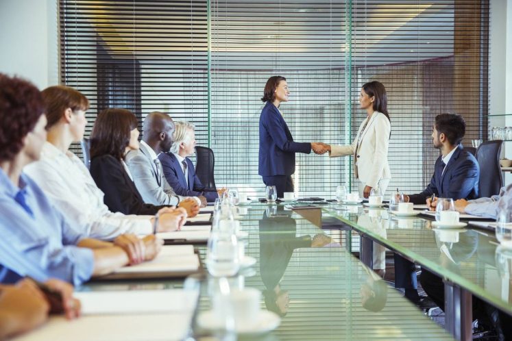 présentation de vente réussie