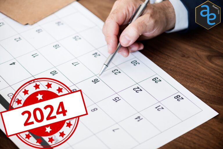 jours ouvrables et jours ouvrés 2024