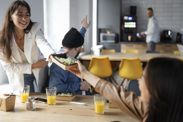 Déjeuner en plateau repas à Paris avec vos employés