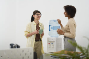 Une fontaine à eau pour le bien-être des salariés