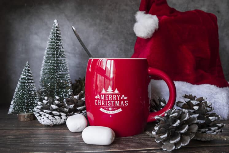 Mug personnalisé pour noel