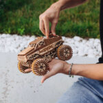 Puzzles 3D de voitures en bois