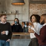 Salle de pause en entreprise