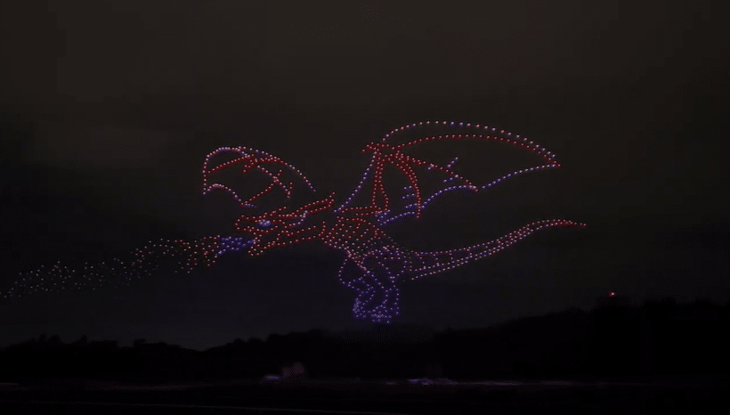 spectacle de drones