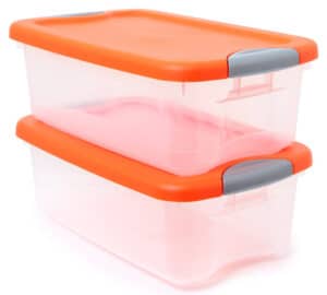 Boites en plastiques