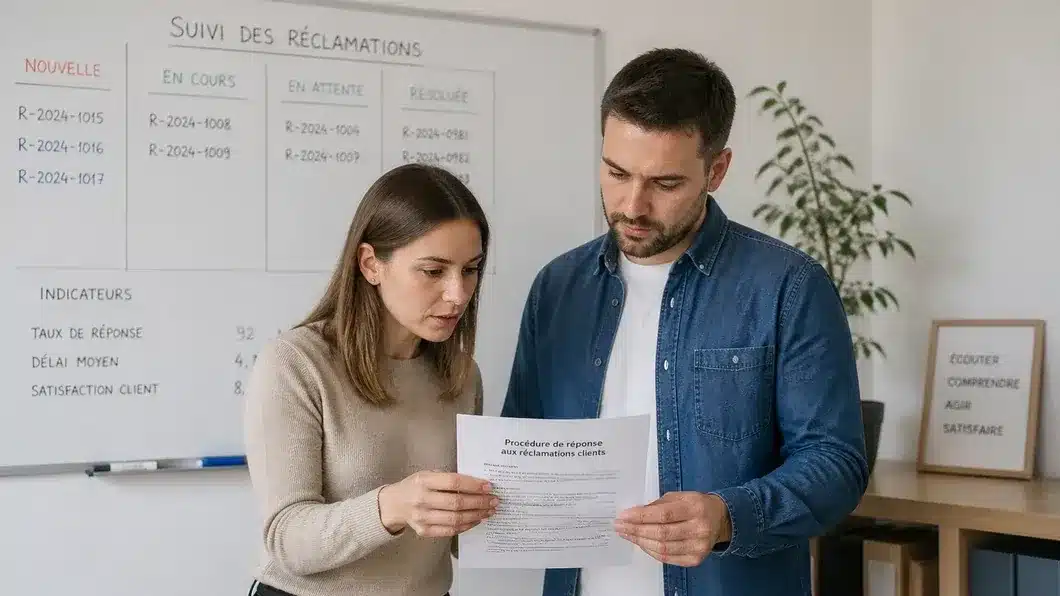 Procédure de réponses aux réclamations clients