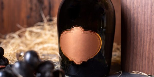 Personnalisation d'étiquettes de bouteille de vin