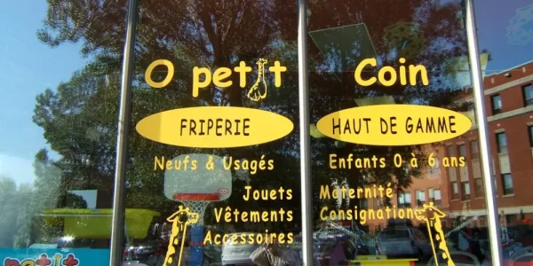 Stickers personnalisés pour vitrine